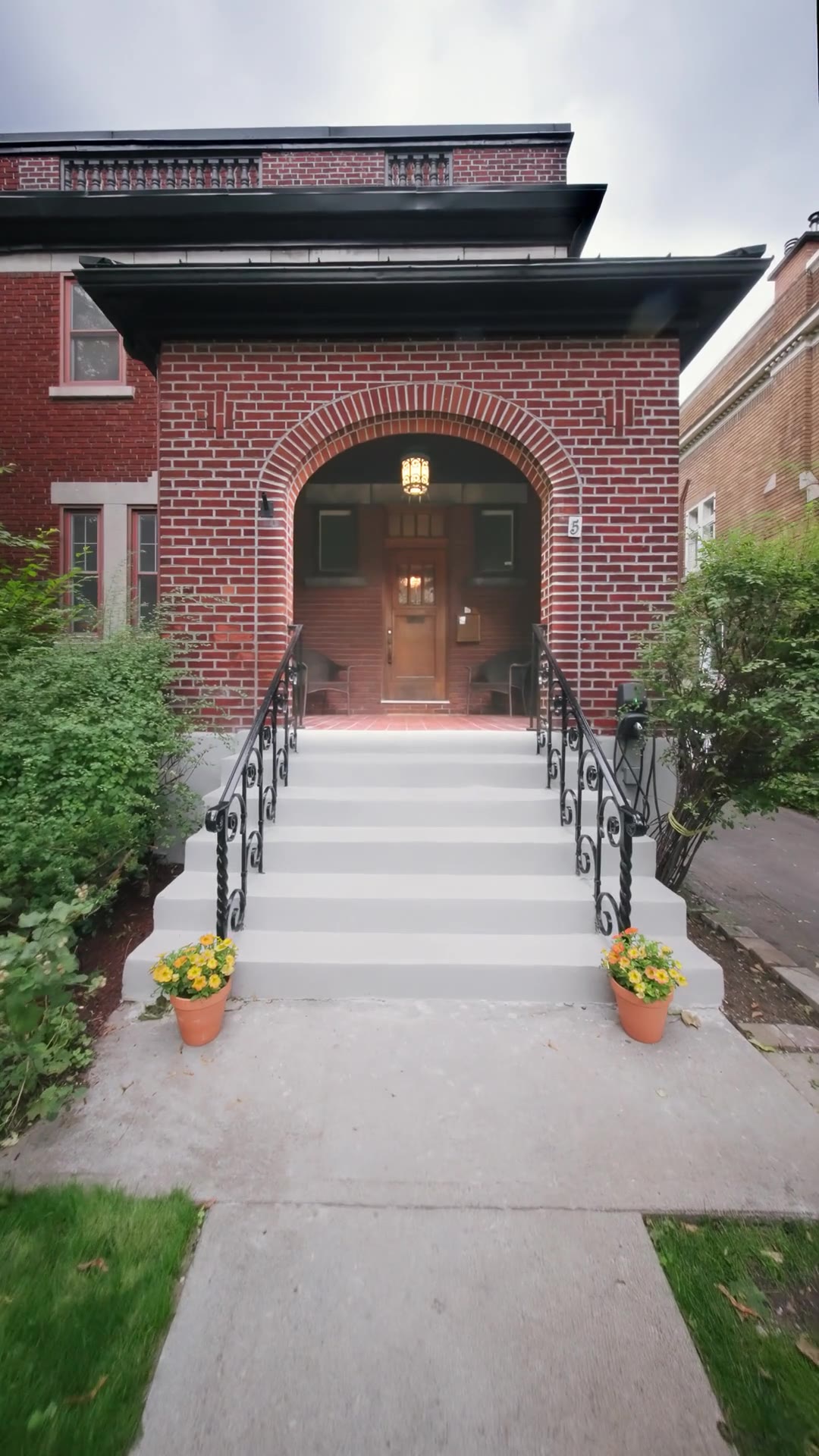La propriété du 5 avenue Perrone à Outremont